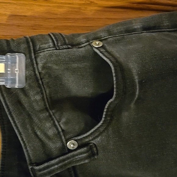 Recientle (Recent) Black Denim Skinny Jeans Women size 5/26 - Picture 4 of 12